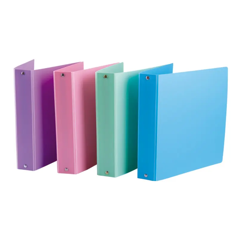 Carpeta 3 anillos 40 mm Polipropileno Colores Pastel N°3