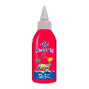 Adhesivo color Plasticola rojo, 40g. pack de 12 unidades