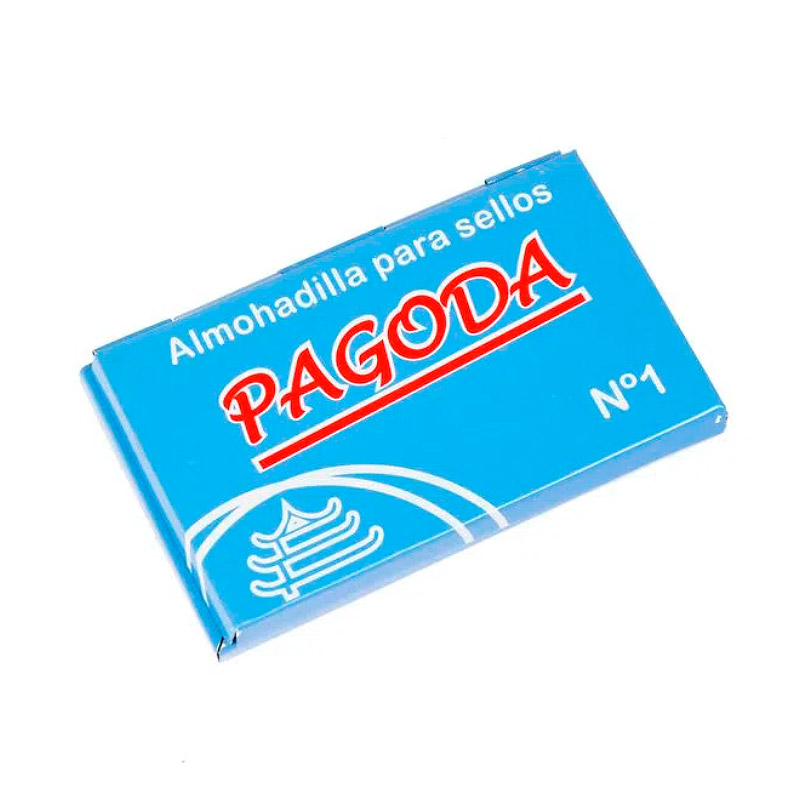 Almohadilla Pagoda N°1, 100 x 60mm.