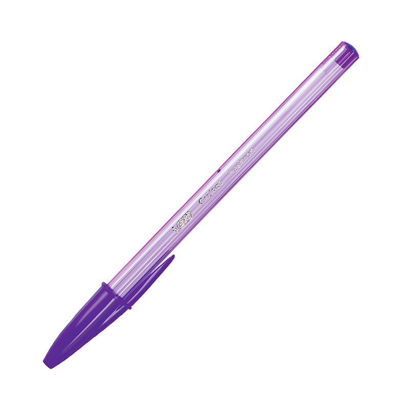 Bolígrafo Bic Cristal Fashion lila
