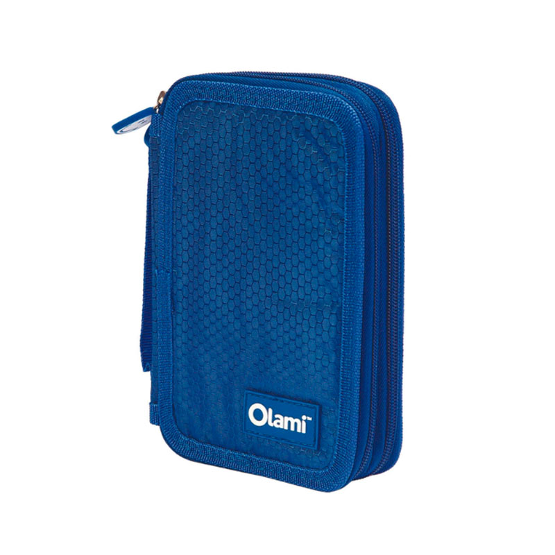 Cartuchera 2 pisos con divisiones Olami CAO143