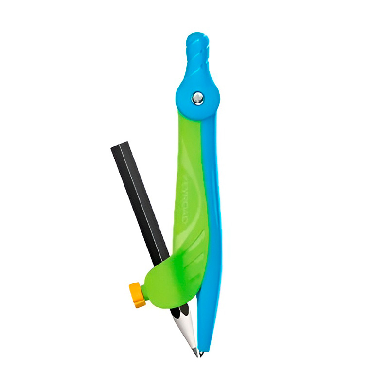 Compás plástico con lápiz Keyroad Flow