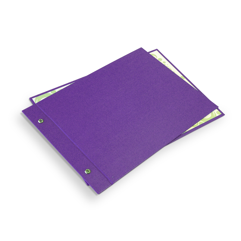 Carpeta Nº5 PVC Forrada Violeta