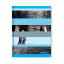 Cuaderno América tapa cartón, 16x21cm. 42 hojas cuadriculadas