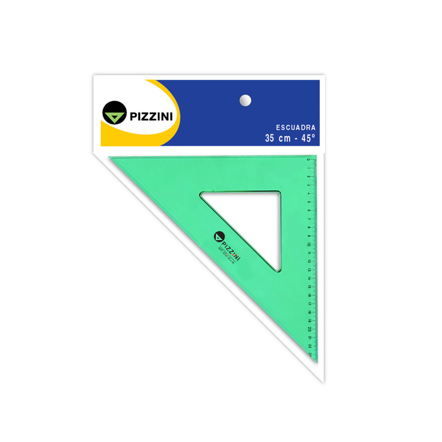 Escuadra Pizzini Estudio 3732 35cm./45cm.