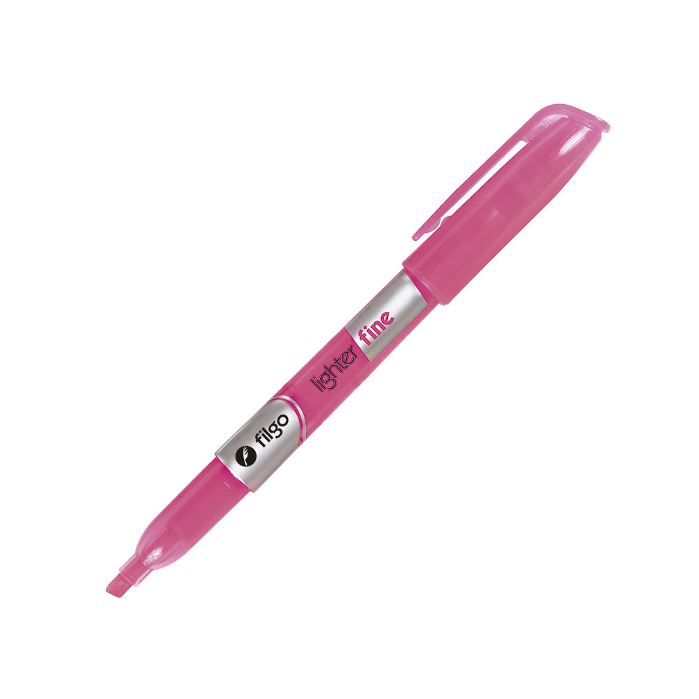 Resaltador Fino Filgo Lighter Flúo rosa