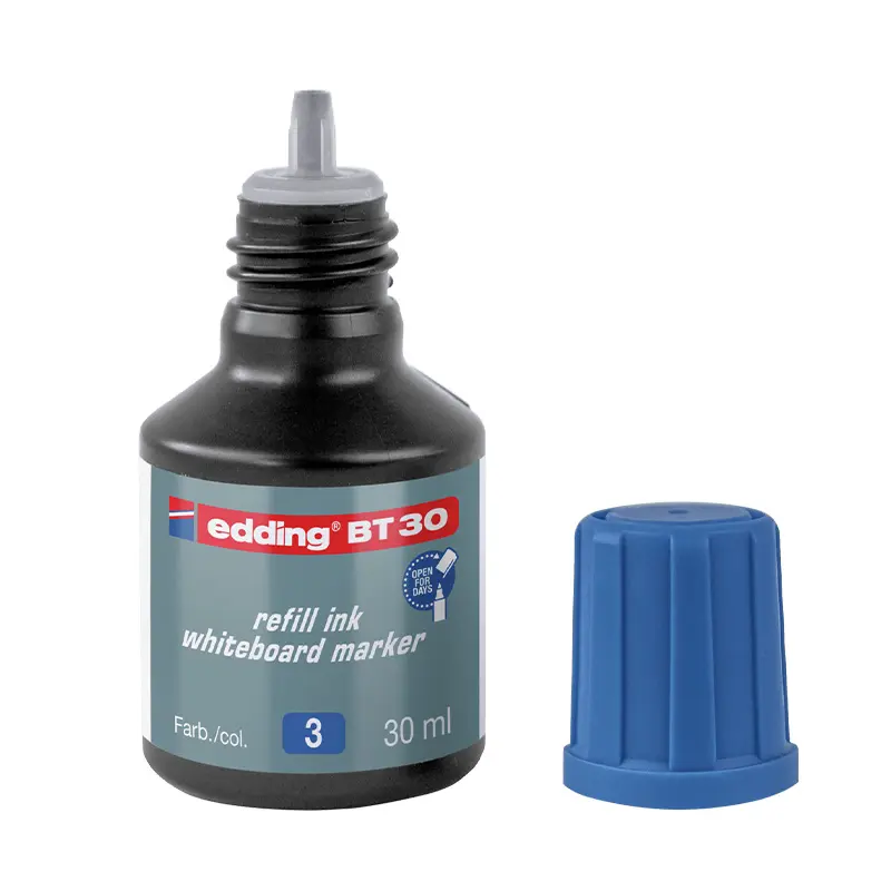 Tinta Edding BT-30 azul, 30ml.