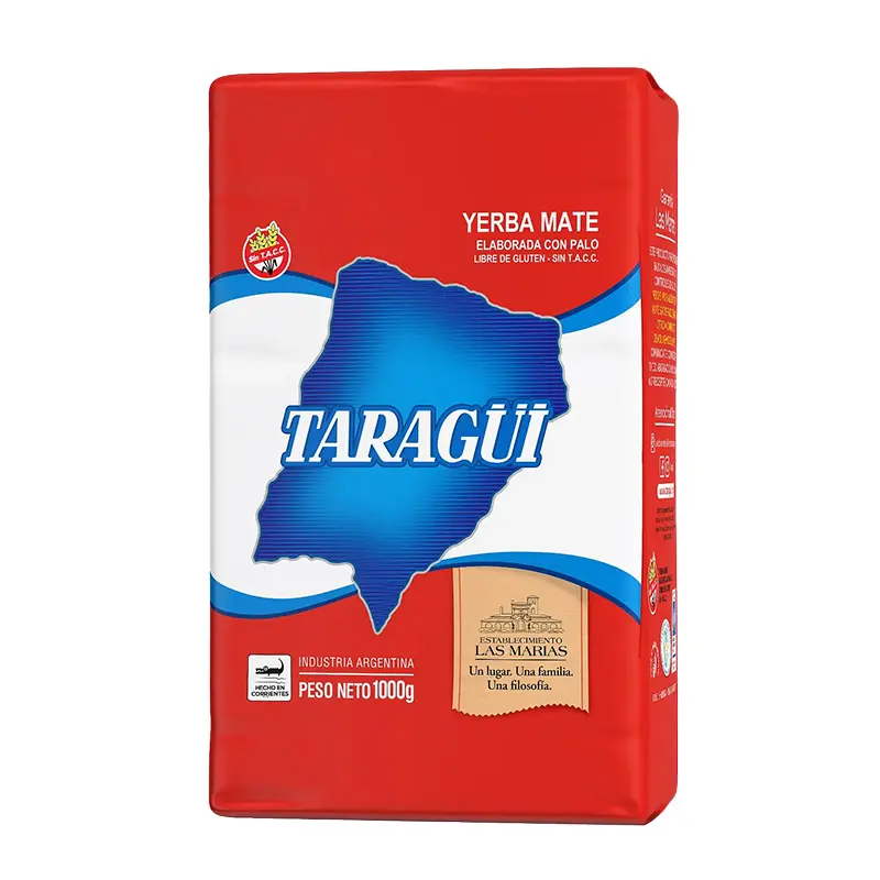 Yerba mate Taragüí 1kg.