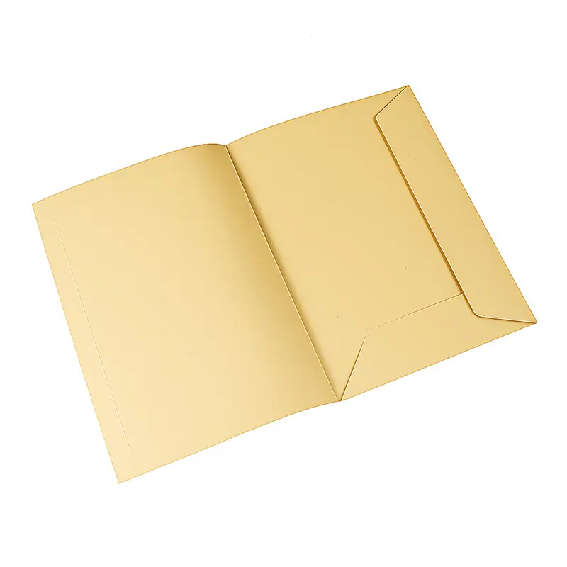 Carpeta Presentación de cartulina A4 manila