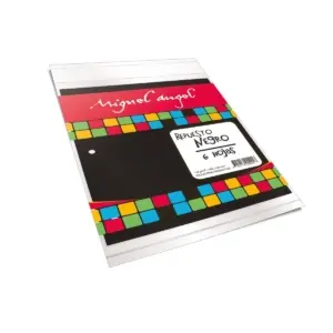 Repuesto de Dibujo Miguel Angel N°5,  6 Hojas Negro  