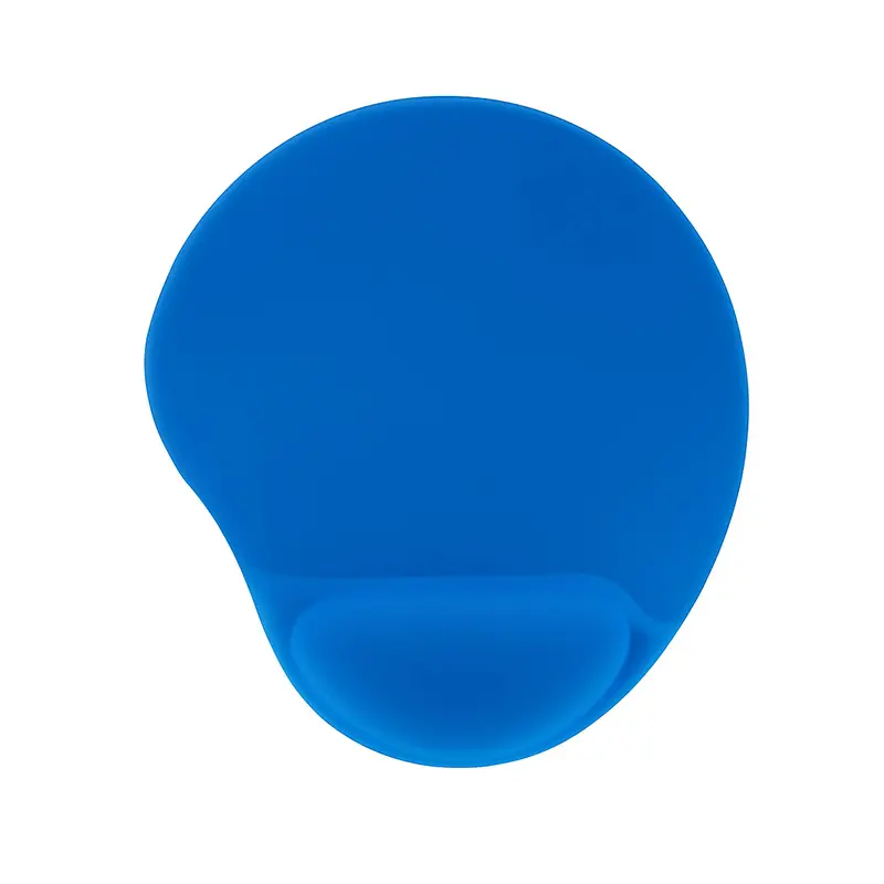 Pad Mouse con apoya muñeca gel azul MCP-29