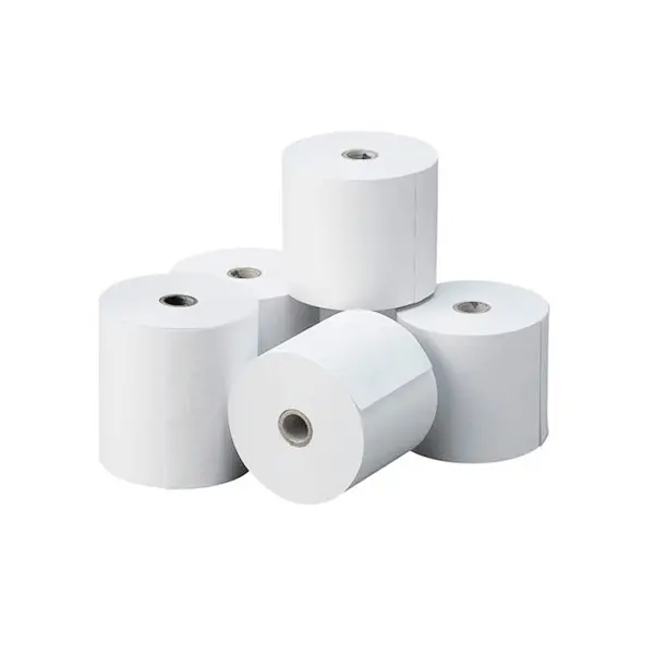 Rollo de Maquina Termico 80 mm x60, pack de 8 unidades