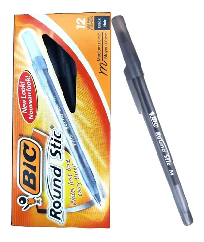 Pack x 12 Bolígrafo Bic Rondo negro