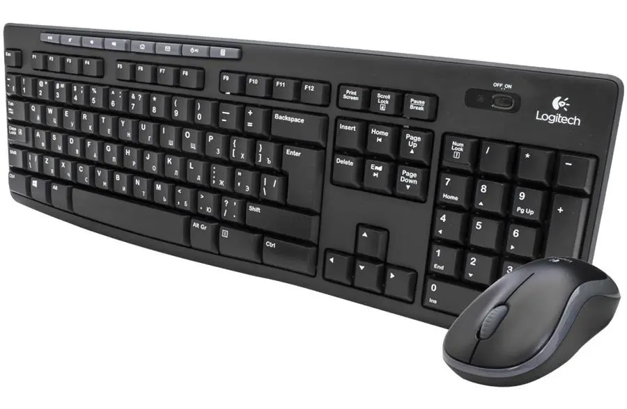 Teclado + Mouse inalámbrico Logitech MK270