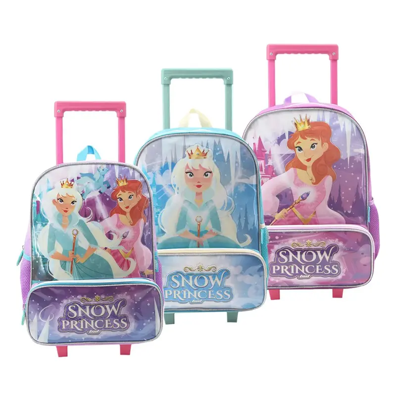 Mochila con Carro LSyD Snow Princess, 16"  