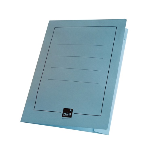 [3SOLAPOFCELE] Carpeta 3 solapas Oficio cartulina celeste