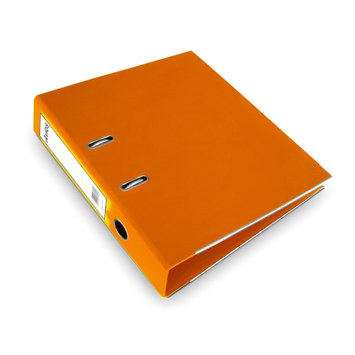 [BIBLIOA4NARA] Bibliorato forrado Avíos A4, naranja