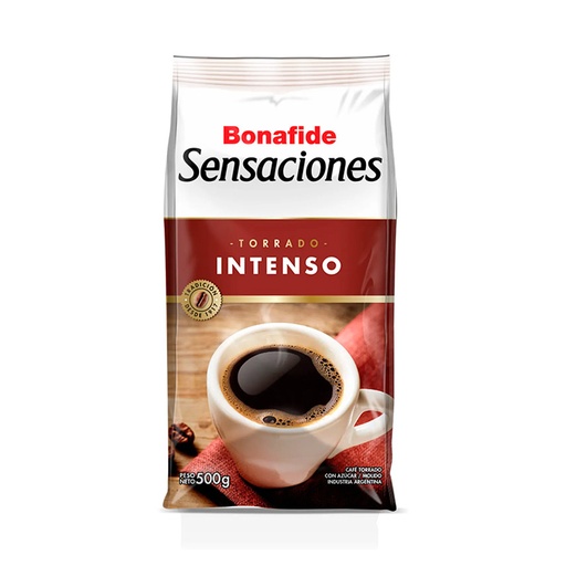 [BONAFTOIN500G] Café torrado intenso Bonafide, pack de 500g.