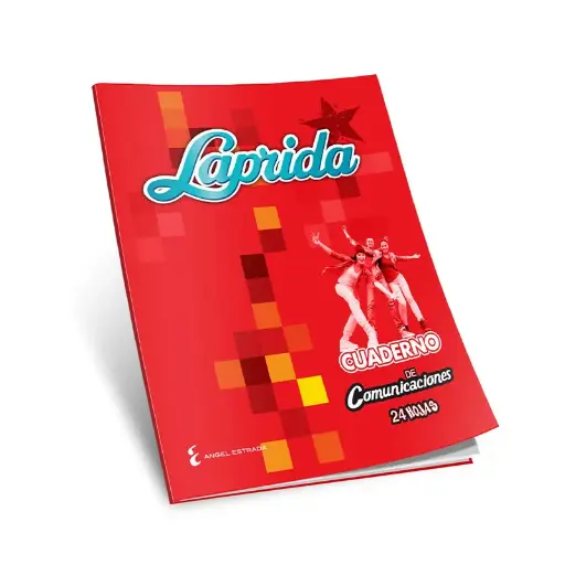 [LAPIDACOMUNI] Cuaderno de Comunicaciones Laprida tapa flexible, 16x21cm.
