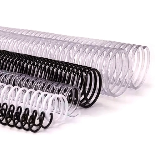 [RAFERESP12NE] ESPIRAL 12mm X 50 Negro para encuadernar