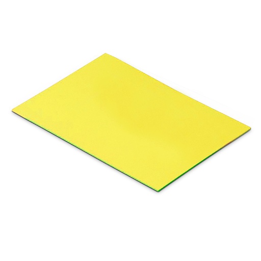 [GOMAEVAAMA10] Goma Eva amarilla, pack de 10 unidades