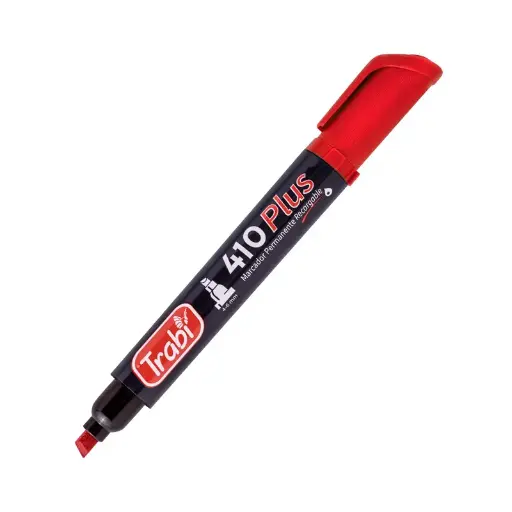 [TRABI410ROJO] Marcador al solvente Trabi 410 rojo