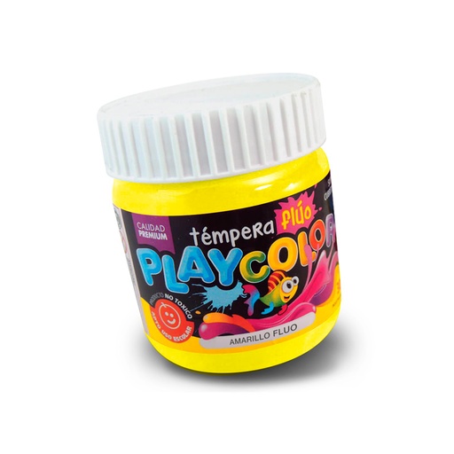 [PLAYTE300FAM] Témpera Playcolor,  250cc. Fluo Amarilla