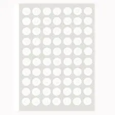 [OJALILLOUNID] Ojalillos Autoadhesivos Plancha x 7 unid