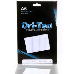 [5336ORION36X53] Etiquetas Orion A6 3.6 x 5.3cm. caja de 240 etiquetas