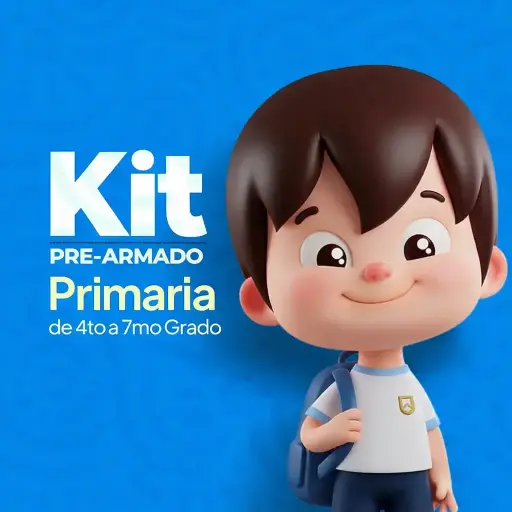 [KITSULLAIR2] Kit Escolar Sullair 4 a 7 grado 